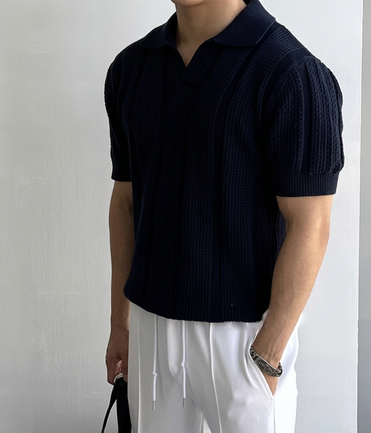 Casual Uomo Maglia Polo Slim Fit